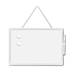 Double Sided Small Dry Erase Board, 11" x 7" Mini
