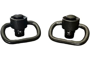 NTC ELITE QD Sling Swivels – 2-Pack – Heavy-Duty Quick Detach Loops for Slings (1" or 1.25" Options)
