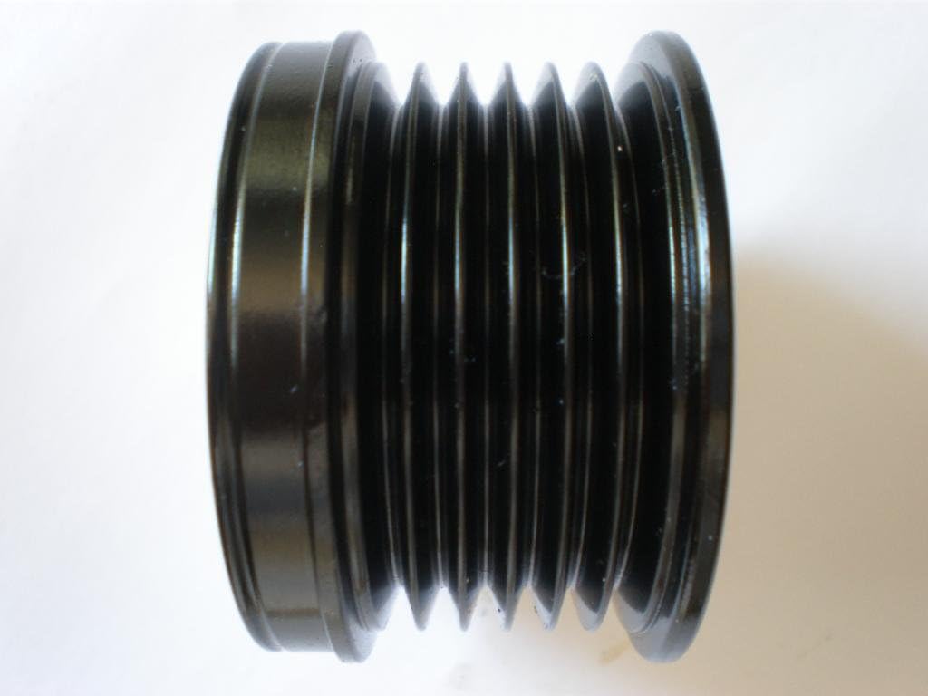 Alternator Clutch Pulley Fits Mercedes Europe Car C220D W202 2200 1993-1999, C250D W202 2500 1993-2001, CLK200 W208 2000 1997-2000, E250D W124 2500 1993-1995, E250D W210 2500 1995-1998, E300D W124 3000 1993-1997, E300TD W124 3000 1993-1997, E300TD W210 3000 1997 13811