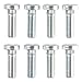 CURT 16200 Industry-Standard 5th Wheel Hitch Rails and Brackets, Carbide Black, 25,000 Pounds