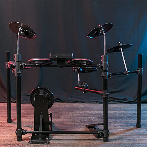 MUSTAR Electric Drum Set, 8 Piece Electronic Drum Set for Adults Kids