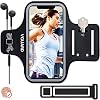 VGUARD Sportarmband voor mobiele telefoon, joggen, hardlopen, hardloop armband voor iPhone, Samsung Galaxy, Huawei met…