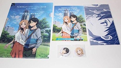 Amazon ソードアート オンライン Tokyoアニメツーリズム18 クリアファイル 缶バッジ2個 手ぬぐい デジタルスタンプラリー 5点セット アニメ 萌えグッズ 通販