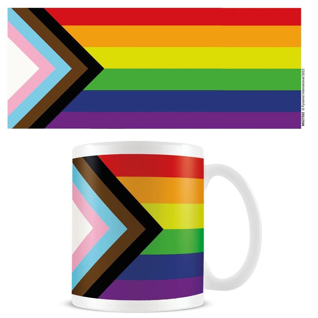 Pyramid International Progress Flag Mug (One Size) (Multicoloured)