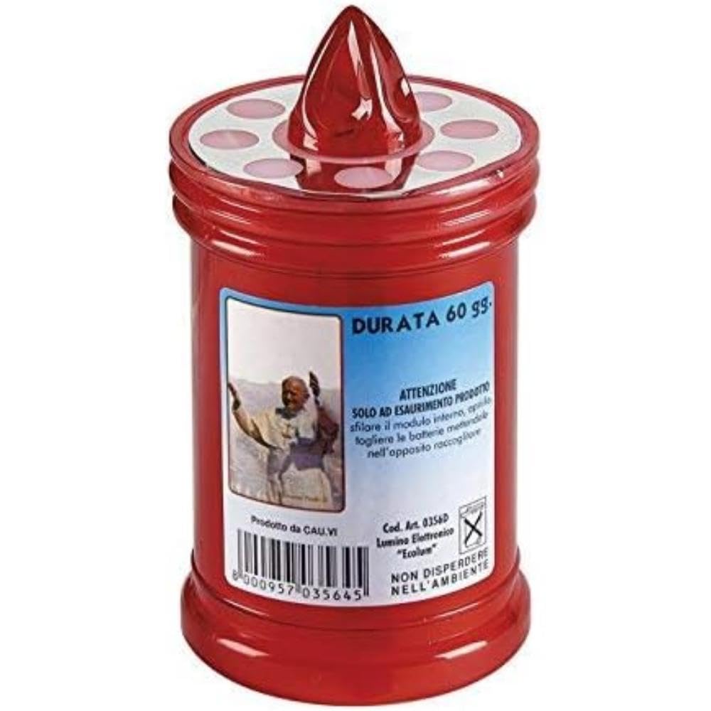 Votive Tea Light 6 x 12 (h) El.Ecolum