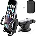 CIVPOWER Universal Dashboard Phone Holder for Car – Best Windshield Cell Phone Car Mount – Ideal for iPhone 7, 7 Plus, 6s Plus, 6s, 5s, 5c, Samsung S7, S7 Edge, S6, S6 Edge, S5 and Other Smartphones