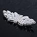 2.5 * 1 inch Horse eye Rhinestone Shoe buckle,full crystal shoe clips Accessories Fashion Bridal wedding shoes decoration
