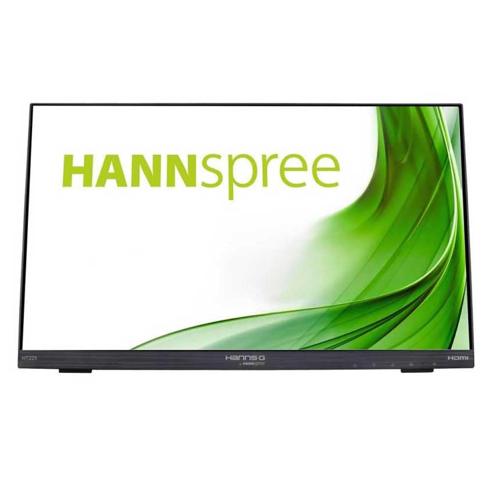 Hannspree HT225HPB 1080p Full HD 21.5 Inch Anti Glare HS-IPS Touch Screen Monitor with HDMI, DisplayPort Connectivity - Black
