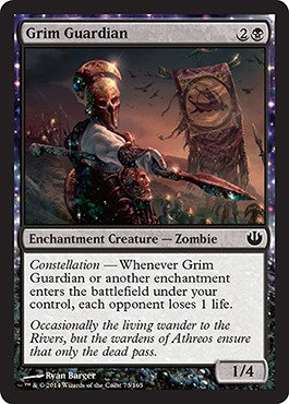 Magic: the Gathering - Grim Guardian - Journey into Nyx