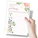 Printed Party Floral Bridal Shower Games, Set of 5 Games, 50 Sheets Each, Bridal Shower Games and Wedding Anniversary Activities, Includes Marriage Advice Cards and Emoji Game, 5 x 7 Inches