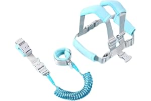 PandaEar Child Harnesses and Leash, Toddler Harnesses for Walking, Toddler Leash with Safety Wristband Rope for Babies Kids C