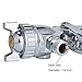Spray Gun Pressure Feed Paint Sprayer Nozzle Size 1.5mm, Silver