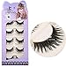 5 Pairs Long Thick Makeup False Eyelashes Fake Eye Lash Extension Handmade Soft