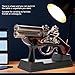 Funny Lighter,Gun Shape Windproof Metal Flame Gas Butane Lighter Gift Decorationthumb 4