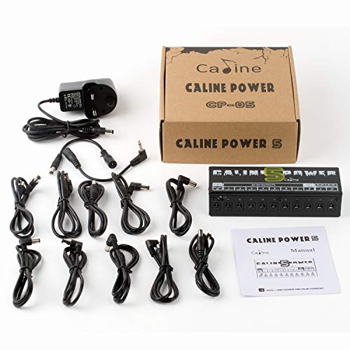 Caline CP05 Guitar Pedal Board Power Supply 10 Output 9V 12V 18V
