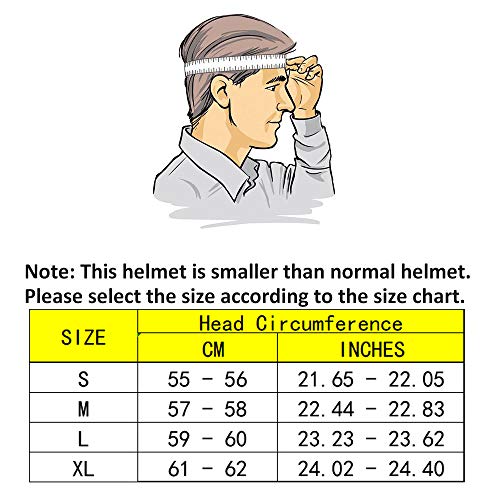 Sanqing Motorcycle Harley Helmet,Summer Handmade Personality Vintage DOT Approved, German Style Half Helmet Motorcycle Cruiser Scooter Cool Helmet for Men and Women,Red,L