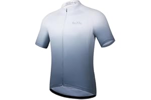 ROTTO Cycling Jersey Mens Bike Shirt Short Sleeve Gradient Color Series