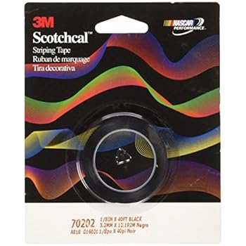 3M Scotch Scotchcal Striping Tape: 1/8 in. x 40 ft. (Black)