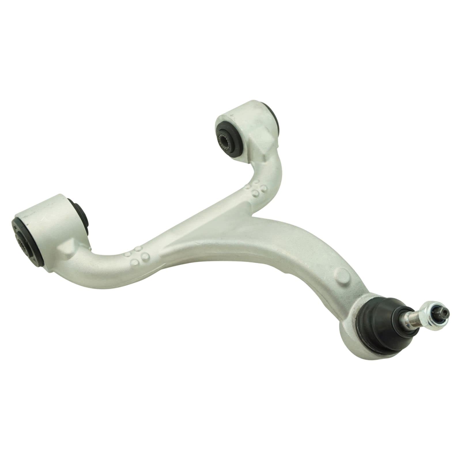 TRQ Front Right Upper Control Arm with Ball Joint Aluminum Compatible with 1998-2003 Mercedes-Benz ML320 1999-2001 ML430 2000-2003 ML55 AMG 2003-2005 ML350 2002-2005 ML500 Image