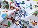 wegreeco Reusable Hanging Wet Dry Cloth Diaper Bag (Animal Alphabet)