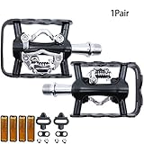 hepingjiangenbo MTB Pedal Mountain Bike Pedals Cycling Pedals Mountain Cycling Pedals  with Cleat Compatible with SPD Structure