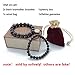 Black Tourmaline Crystal Bracelet  Magnetic Bracelet for Men and Women（2 Pack）
