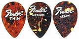 Fender 358 Shape Classic Celluloid Picks 72-pack - Heavy