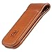 GH GOLD HORSE Slim Magnetic Money Clip Leather Minimalist Business Card Holder for Men, Brown