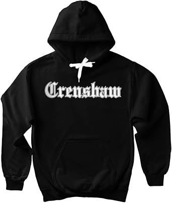 black pullover hoodie with white strings