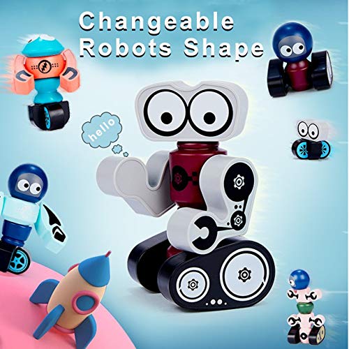 Gifts2U Robots，35PCS Blocks Set for Kids with Storage