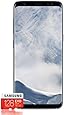 Samsung Galaxy S8 Smartphone BUNDLE (5,8 Zoll Touch-Display, 64GB interner Speicher, Android) - Arctic Silver + Samsung Evo Plus 128 GB Speicherkarte [Exklusiv Bei Amazon] - Deutsche Version
