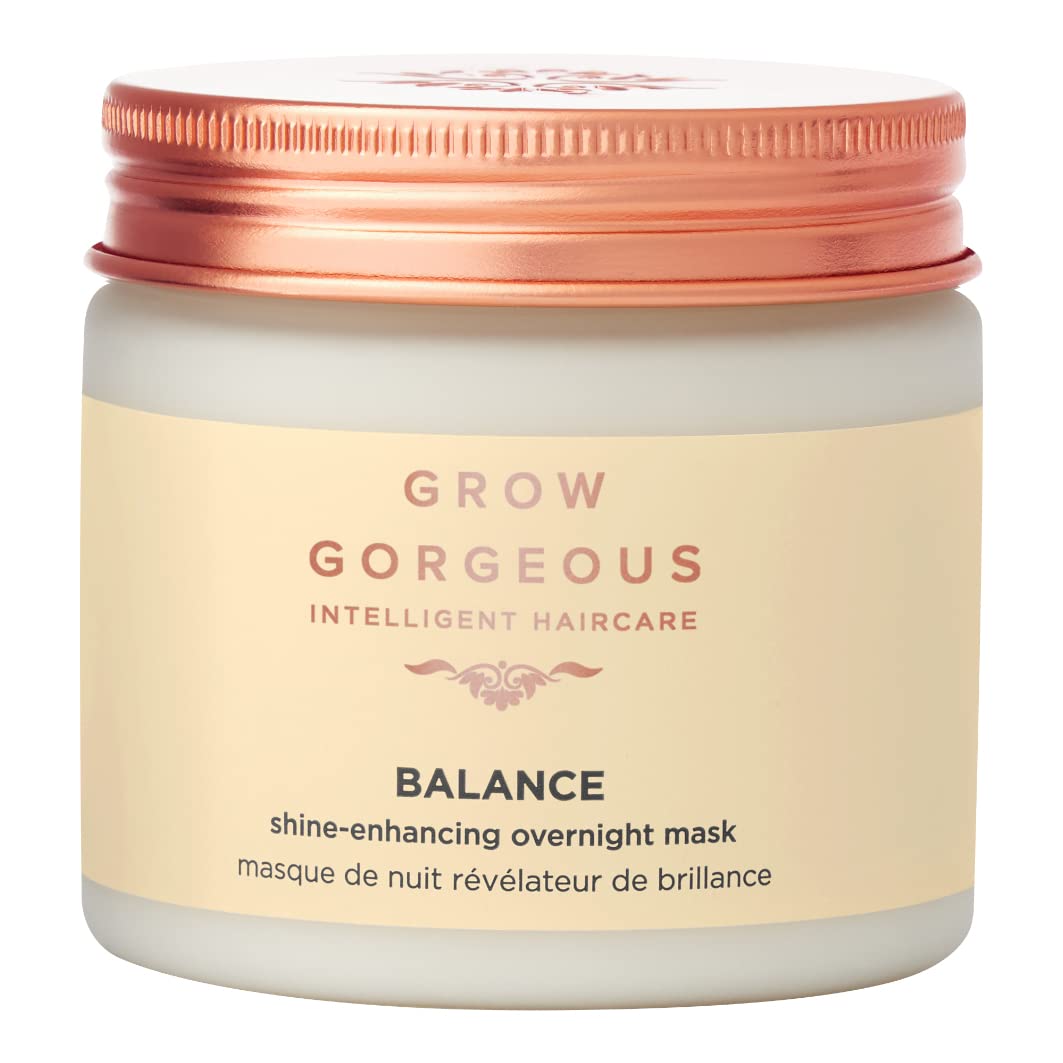 Grow Gorgeous Balance Shine-Enhancing Overnight Mask, 200ml
