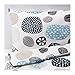 Ikea Ringkrage Queen Duvet Cover and Pillowcase, Blue White