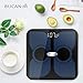 Bathroom Smart scale Fat Scale Analyzer, Digital Weighing scales - Wireless Smart Body Scale Composition Monitor Compatible Weight, Fat, Water, BMI, BMR, Muscle Mass with App Tracker