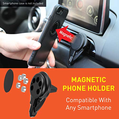 Ztylus Stinger Car Phone Holder with Emergency Escape Tool Universal Air Vent Cell
