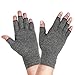 supregear Arthritis Gloves, Rheumatoid Arthritis Compression Gloves for Pain Relief Gaming Typing Fingerless Gloves, 2 Pairs