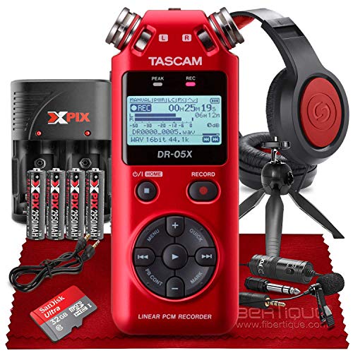 Tascam DR05X 2Input / 2Track Portable Stereo Handheld Digital Audio