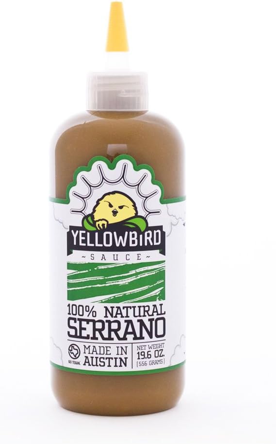 Yellowbird Serrano Hot Sauce 19.6 Oz by Yellowbird Sauce Amazon.co.uk