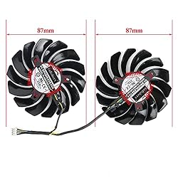 inRobert 87mm RTX-2060-GPU-Cooling-Fan for