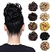 Ryalan Synthetic Hair Bun Extensions Messy Hair Scrunchies Hair Pieces for Women Hair Donut Updo Ponytail Hairpiece (144/613#)