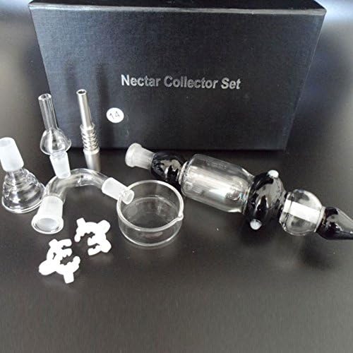 Duozhi Exquisite Glass NectarCollector full kits (White)