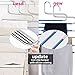 8 Pack S-Shaped Pants Hangers, Stainless Steel Pants Hangers Jean Hangers Closet Space Saving 5 Layers Hangers for Pants Jeans Trousers Scarf Ties…