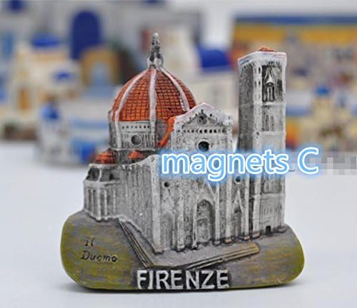 Italian tourist souvenir refrigerator The duomo of Florence household decorations Fridge Magnet 7cm x 5cm 16