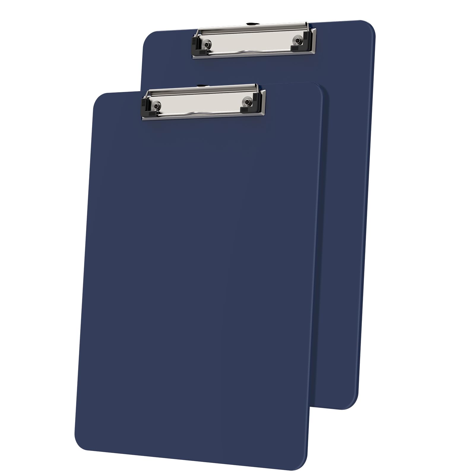 Macroclo Plastic Clipboards 2 Pack, A4 Blue Clip