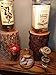 Liquor Dispenser, The Real Wood Log Liquor Dispenser - New and Improved