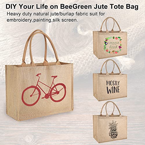 Amazon Bulk Beach Bags Wedding 24 Pack Burlap Gift Bags Jute Tote