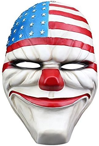 Cosplay Payday 2 Dallas Halloween Party Mask Decorative Resin Collection