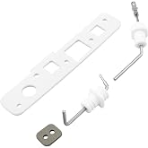104000249 Flame Rod Electrode Assembly Compatible with Rinnai Tankless | Flame rod &amp; electrode fits Rinnai tankless heaters Direct-fit assembly for easy install