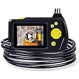 DBPOWER 2.7 Inch Color LCD Screen Endoscope Inspection Snake Camera with 3M Tube, Function of Zoom, 360 Degree Rotation and DVR Digital Video Recording