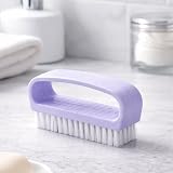 MERIDIANA Plastic Nailbrush Curved Handle Bathroom Accessory view 5